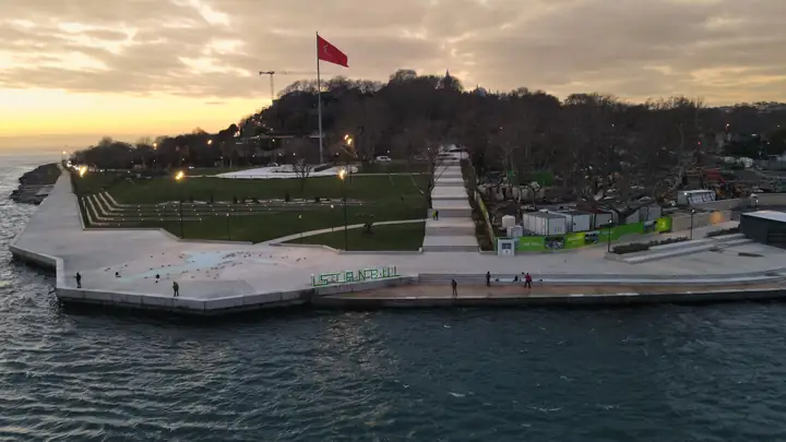 Sarayburnu Parkı çevre düzenlemesi